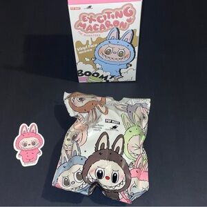 Labubu pop mart “lychee berry”Exciting Macarons Figure plushie unopened plastic
